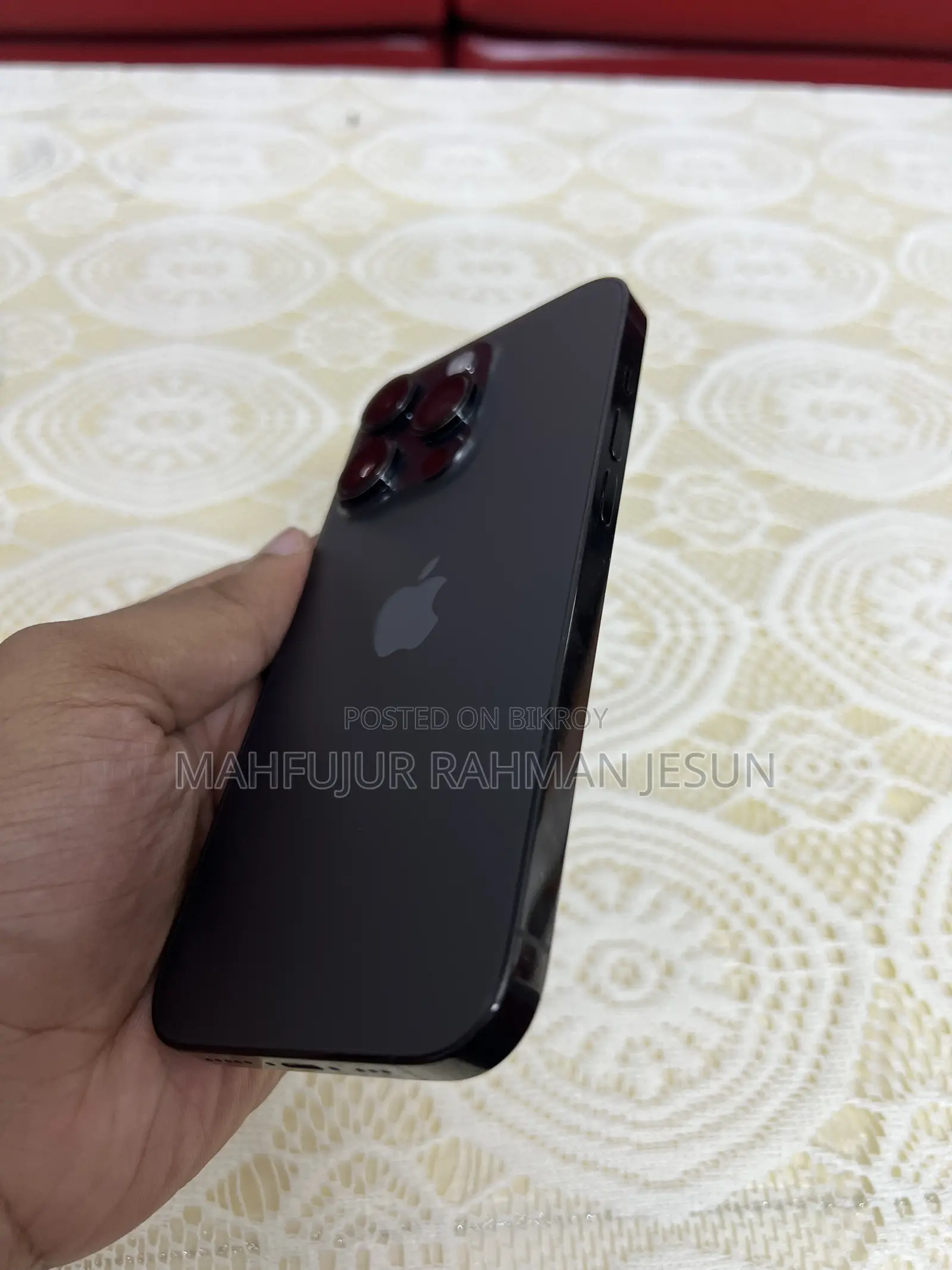 অ্যাপল আইফোন ১৪ প্রো ১২৮ জিবি ব্ল্যাক