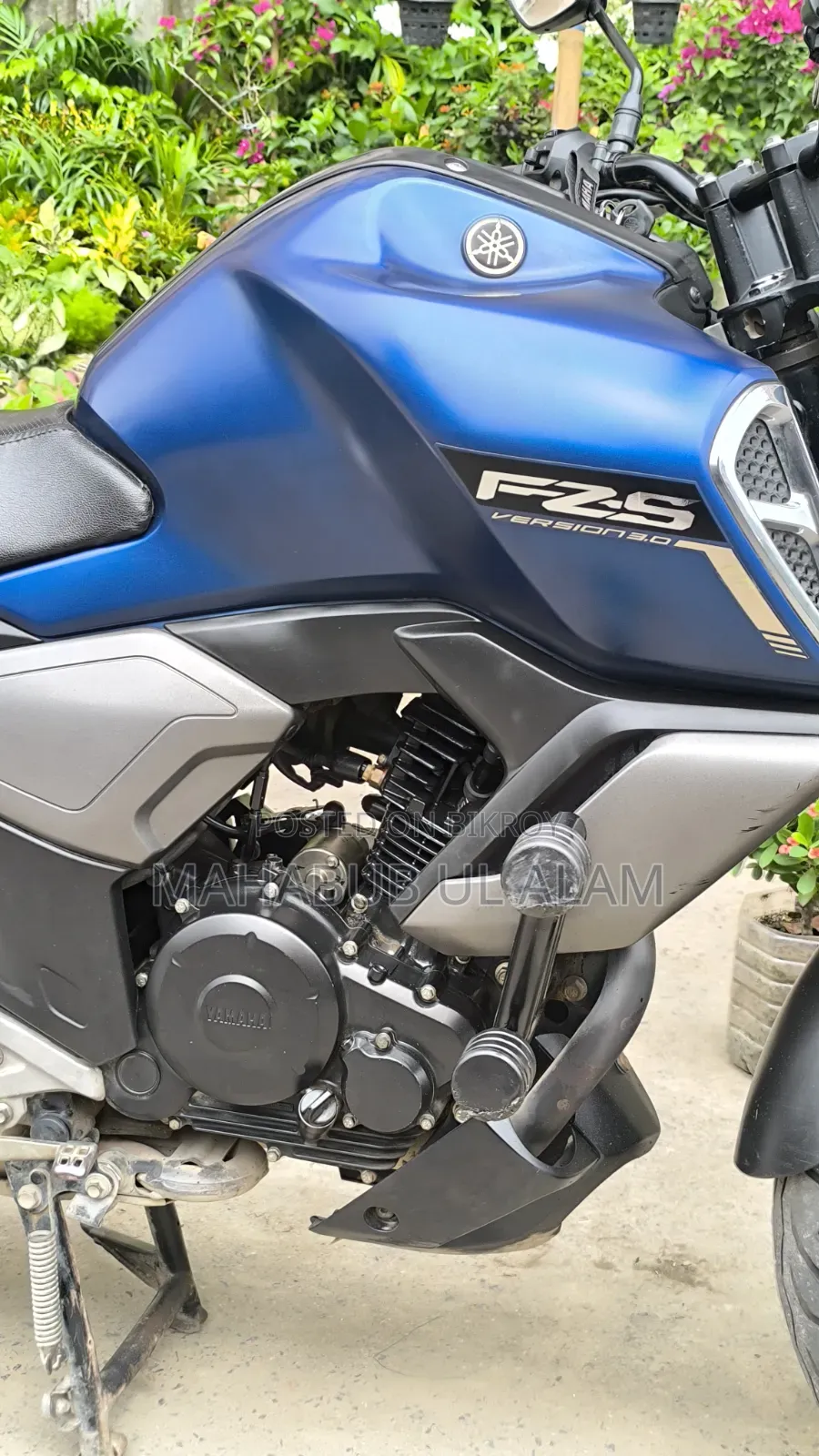 Yamaha FZS V3 2021 Blue