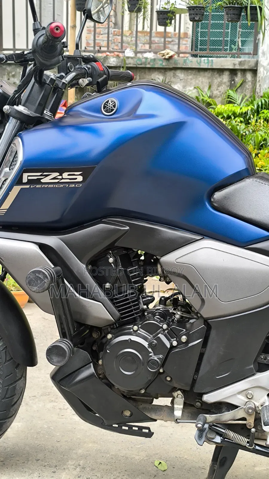 Yamaha FZS V3 2021 Blue