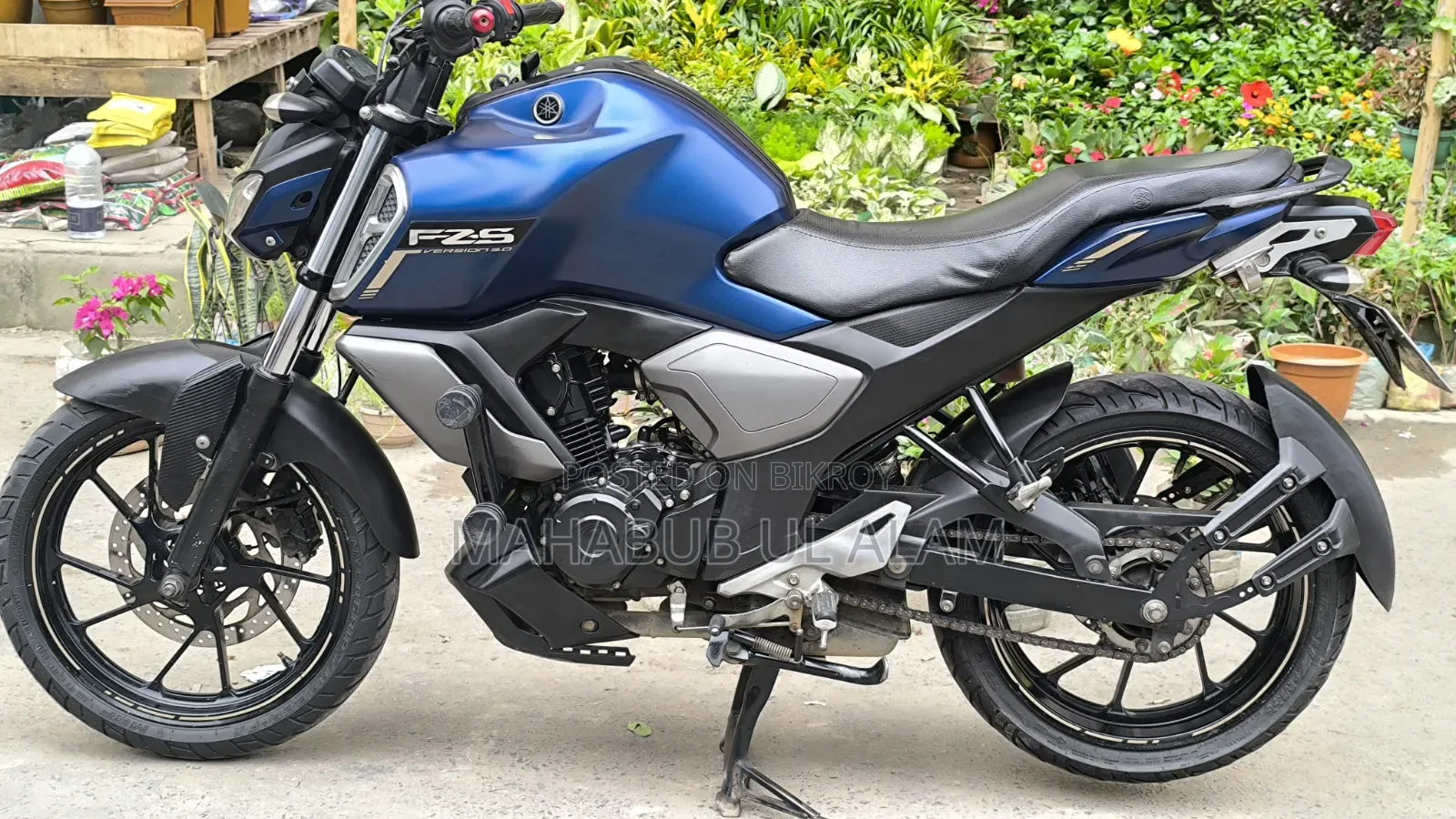 Yamaha FZS V3 2021 Blue