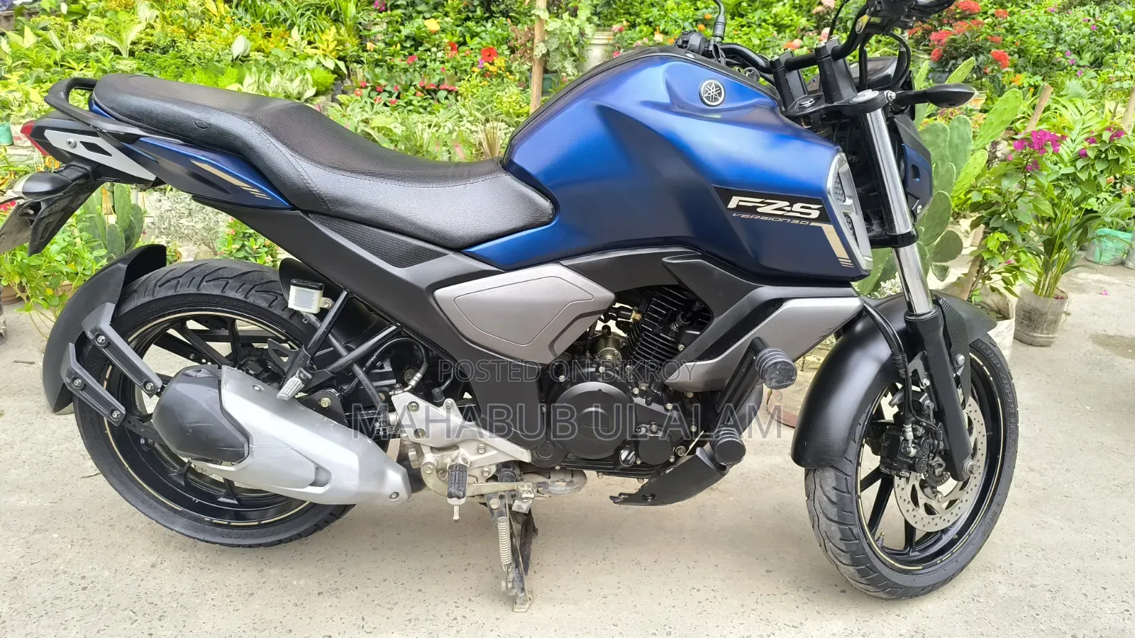 Yamaha FZS V3 2021 Blue
