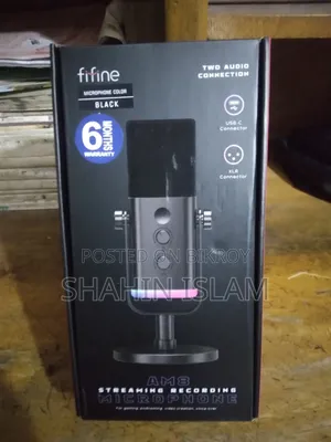 Fifine Ampligame Am8 Dynamic Microphone
