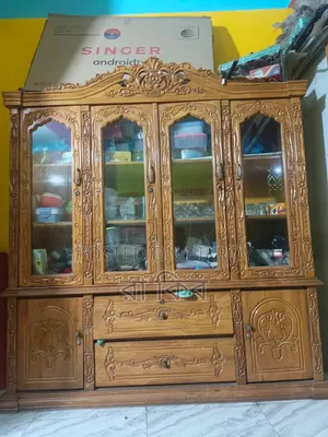 Teak Wood Showcase