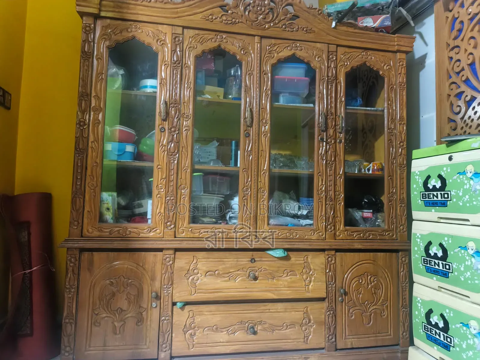 Teak Wood Showcase