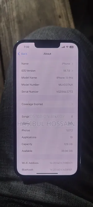 Apple iPhone 13 Pro 128 GB Blue
