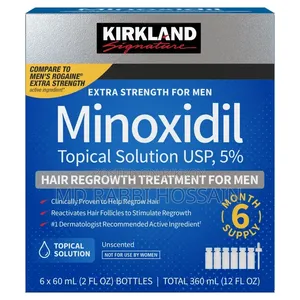 Kirkland Signature Minoxidil Topical Solution USP 5%