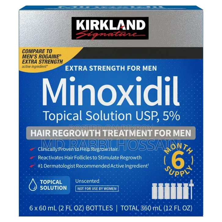 Kirkland Signature Minoxidil Topical Solution USP 5%