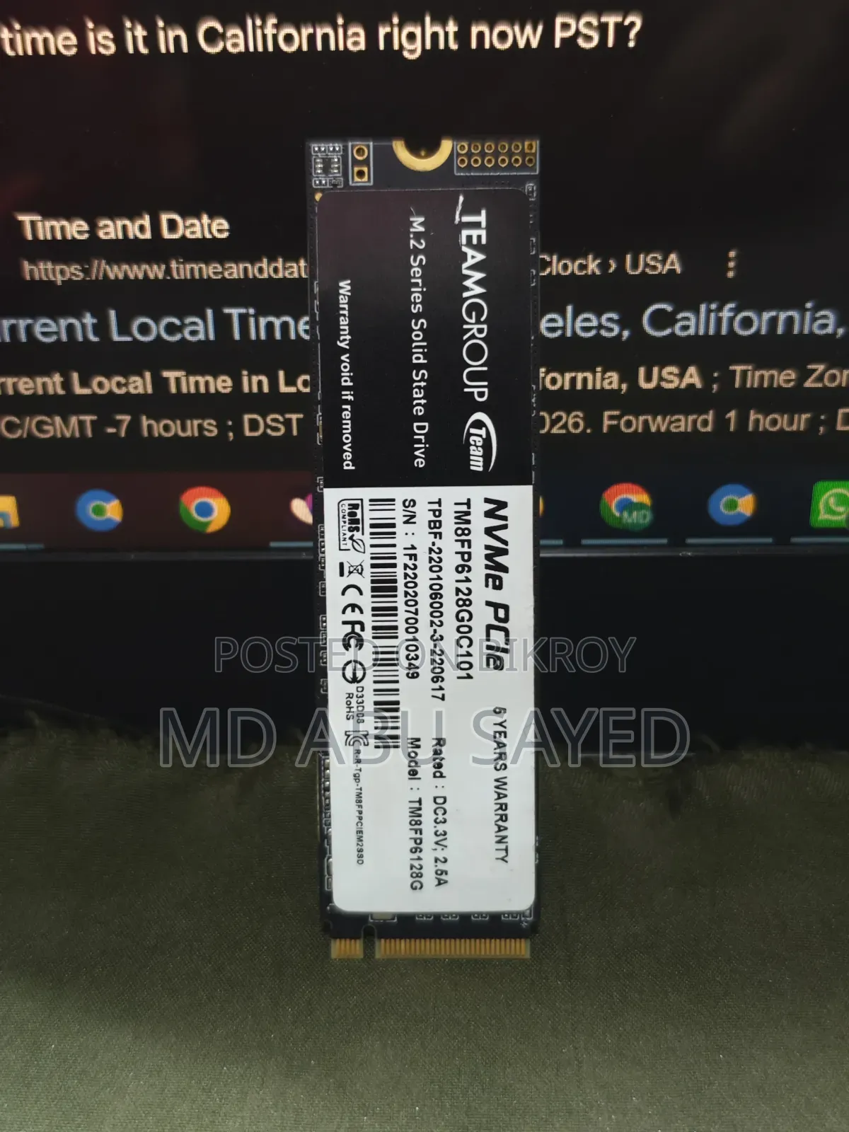Team Group 128GB M.2 SSD