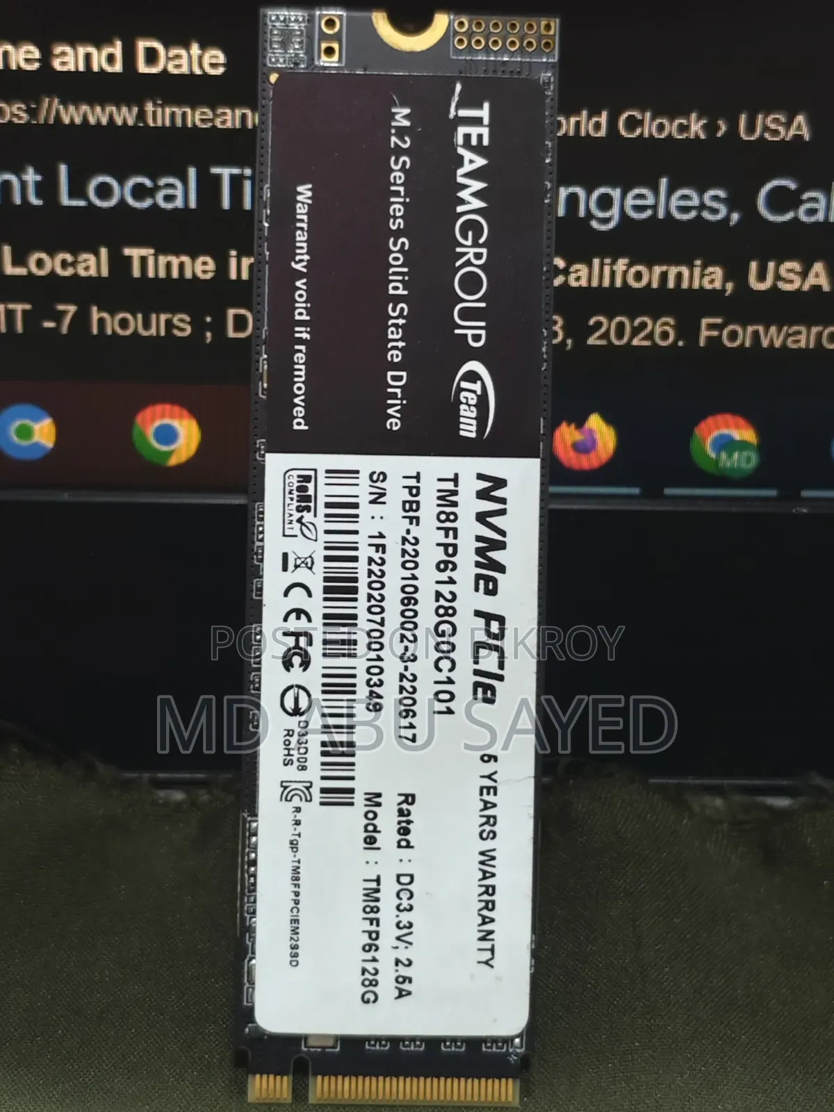 Team Group 128GB M.2 SSD