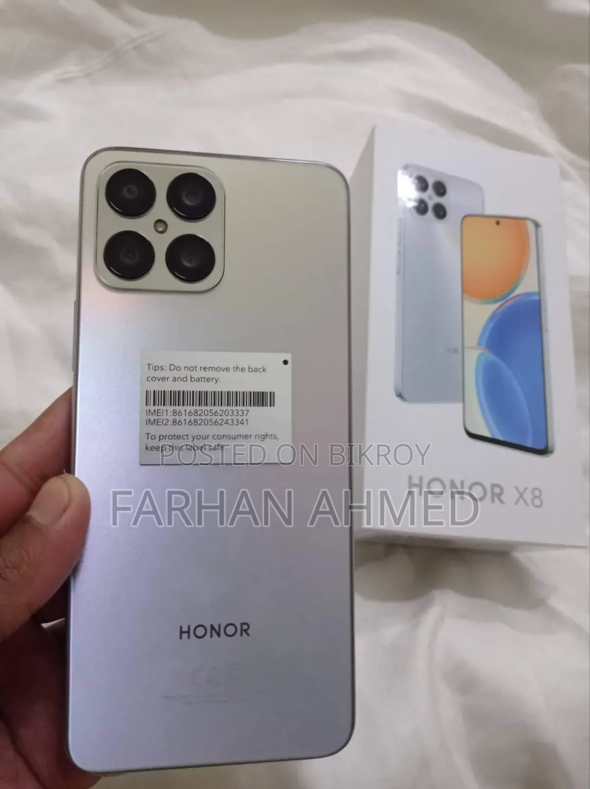 Honor 8X 128 GB Silver