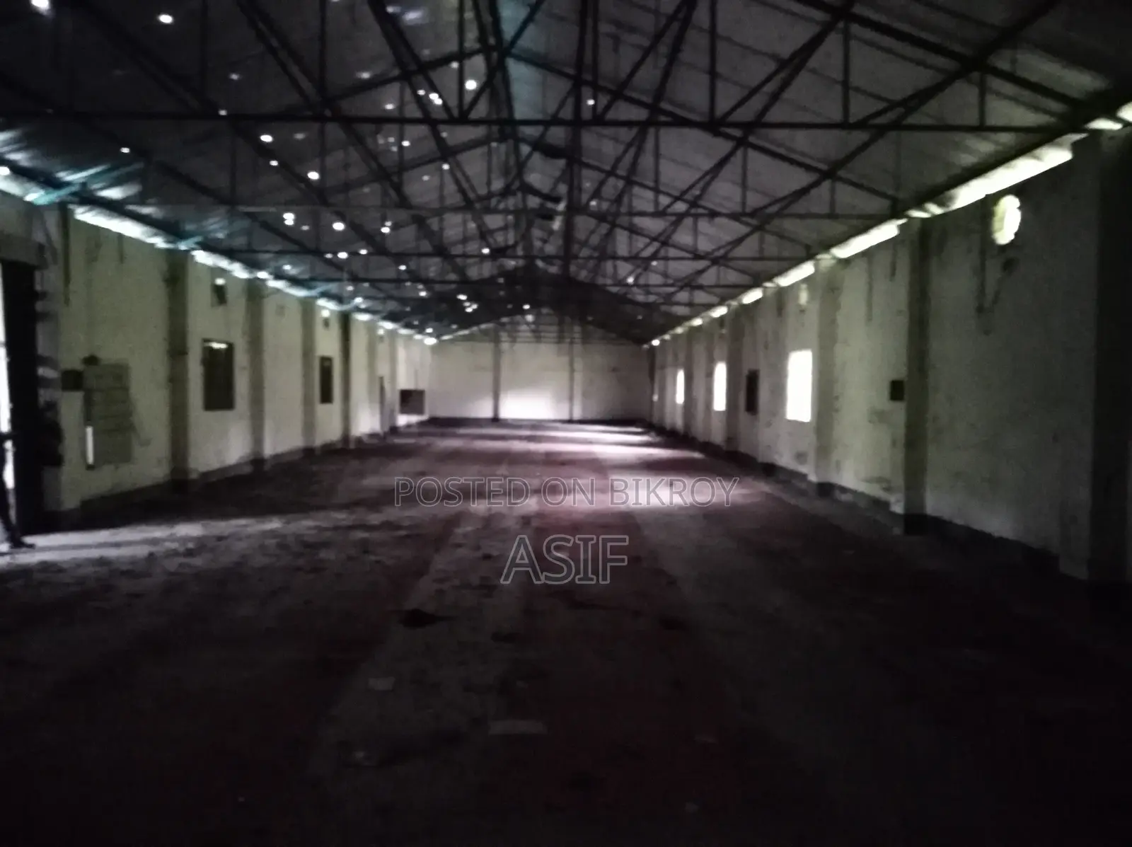 ফ্যাক্টরি/গোডাউনের জন্য শেড ভাড়া দেয়া হবে।