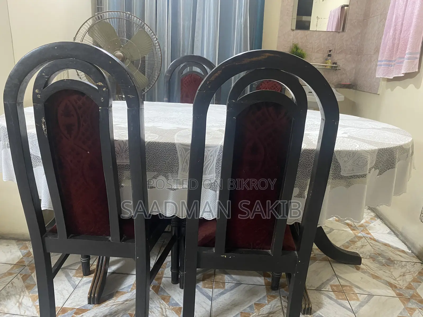 ডাইনিং টেবিল ৪ চেয়ার