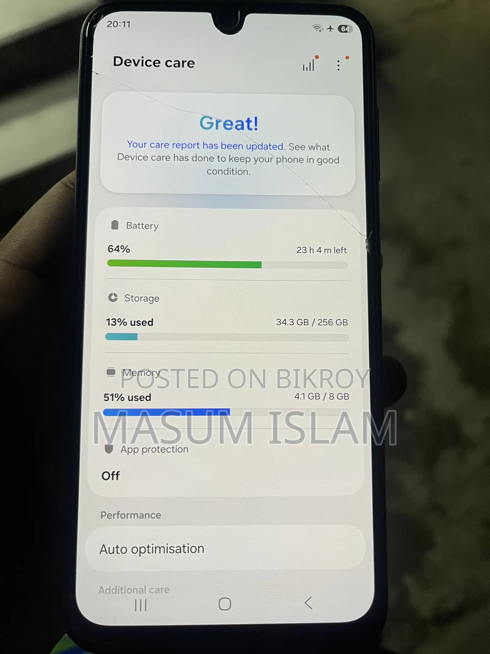 New Samsung Galaxy A16 5G 256 GB Black
