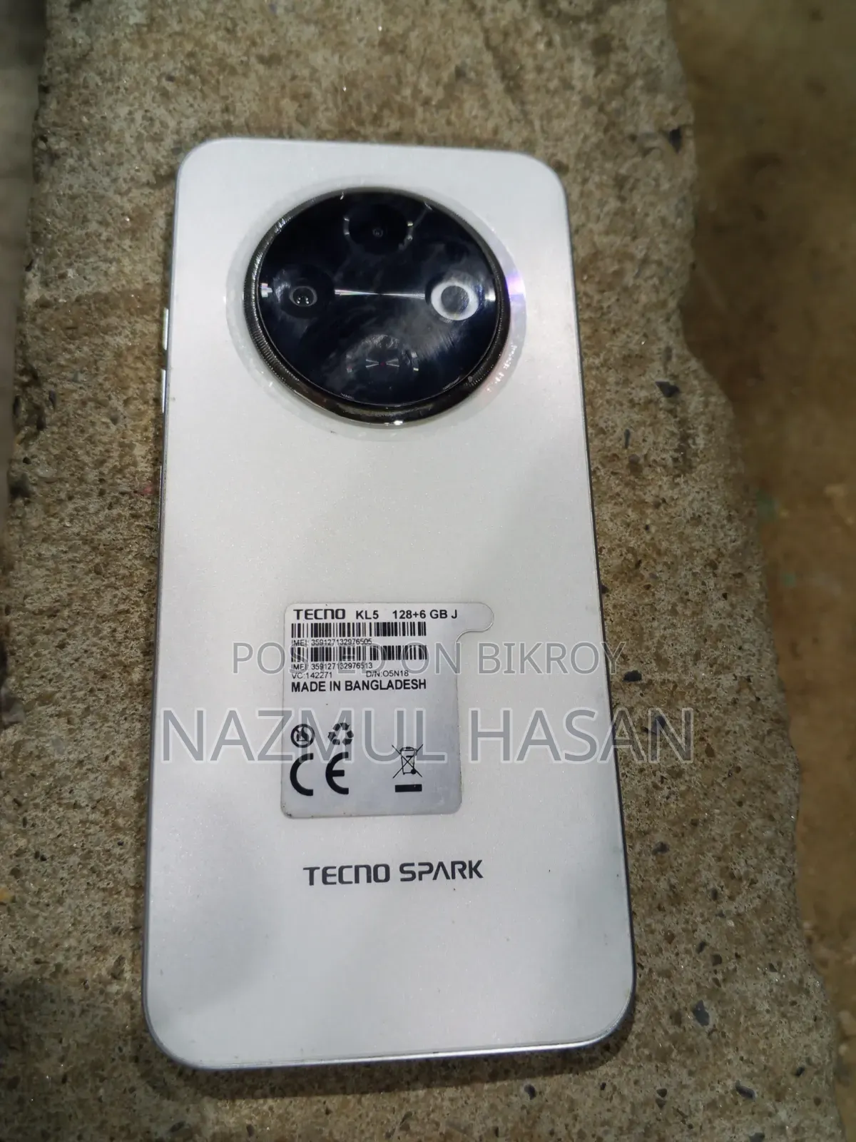 Tecno Spark 30C 128 GB White
