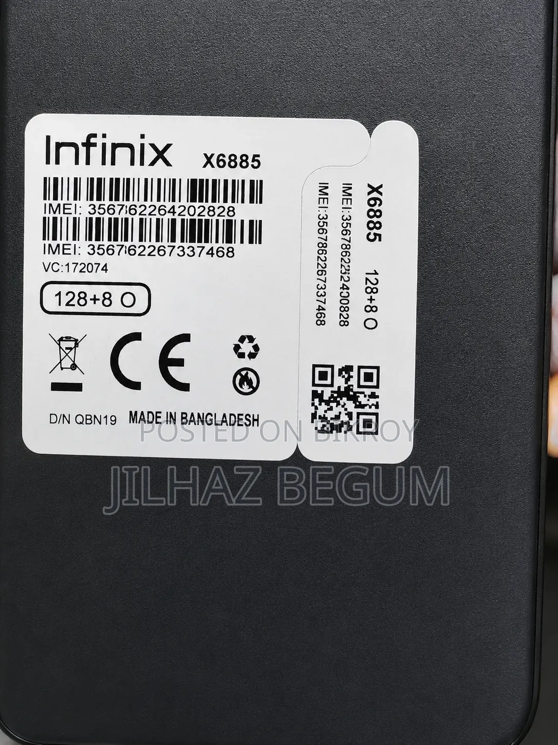 Infinix Hot 60 Pro 128 GB Black