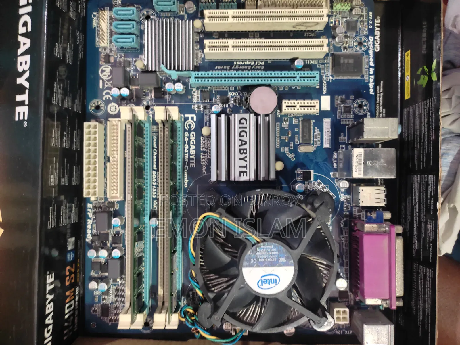 41 Combo Motherboard DDR2 DDR3 RAM Supported