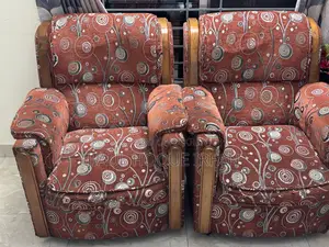 Original 100% Teak Wood 5-Seat Sofa