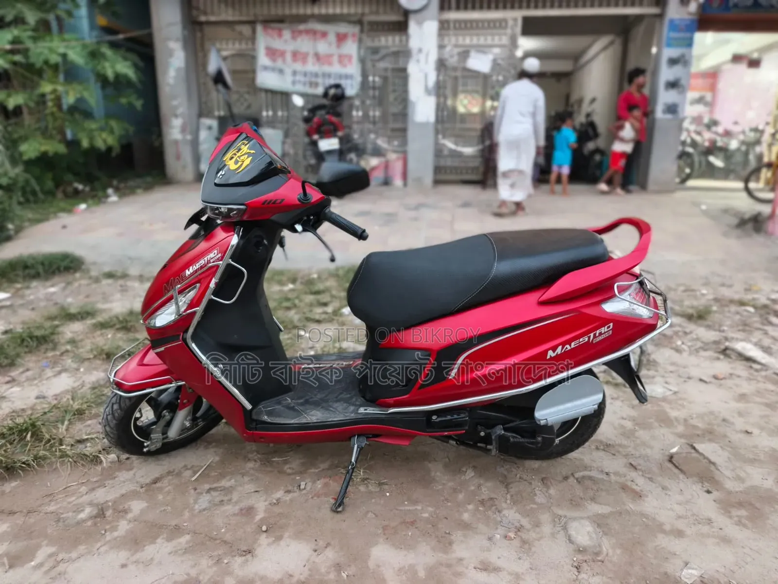 New Hero Maestro Edge 2025 Red