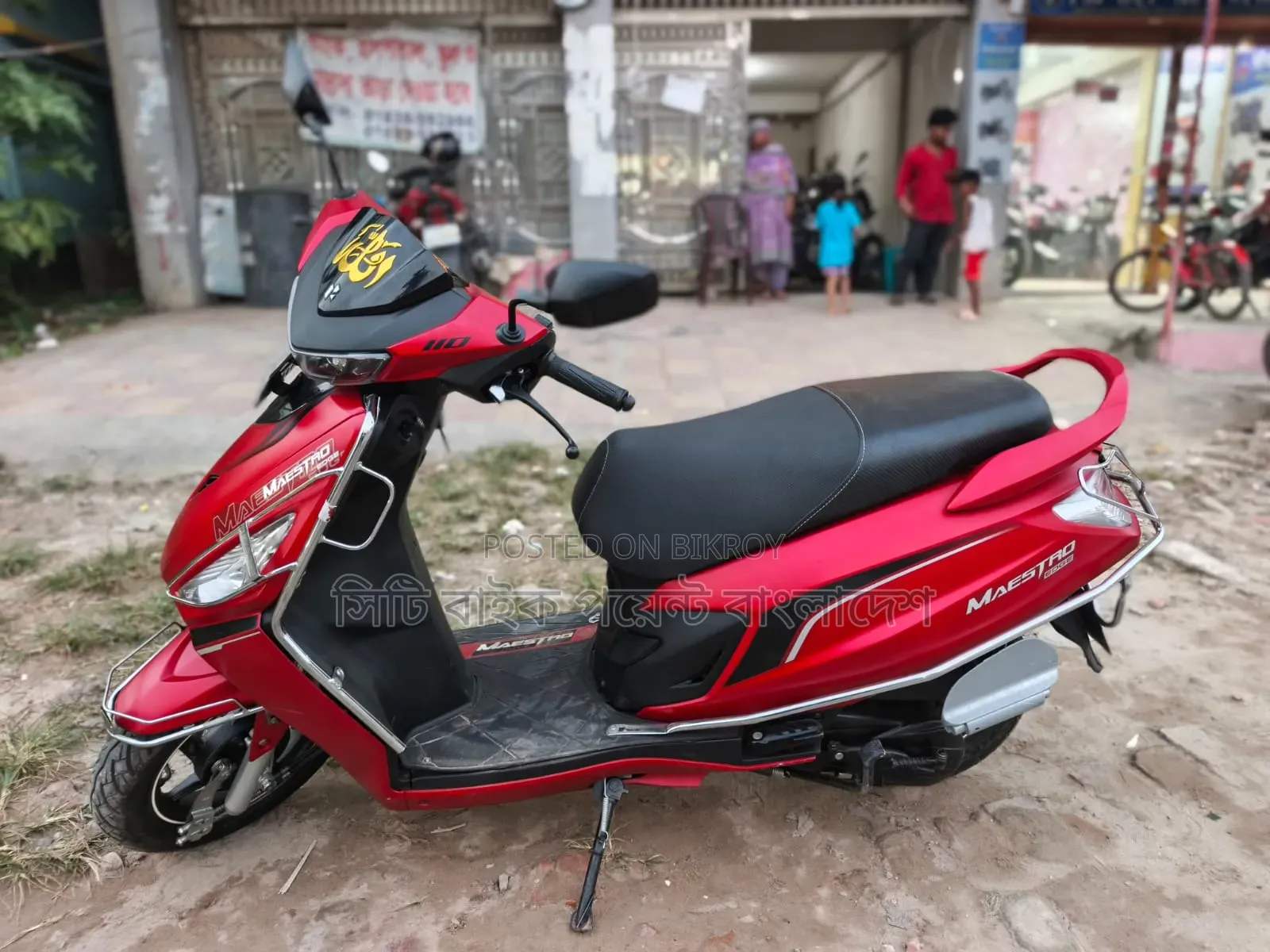 New Hero Maestro Edge 2025 Red