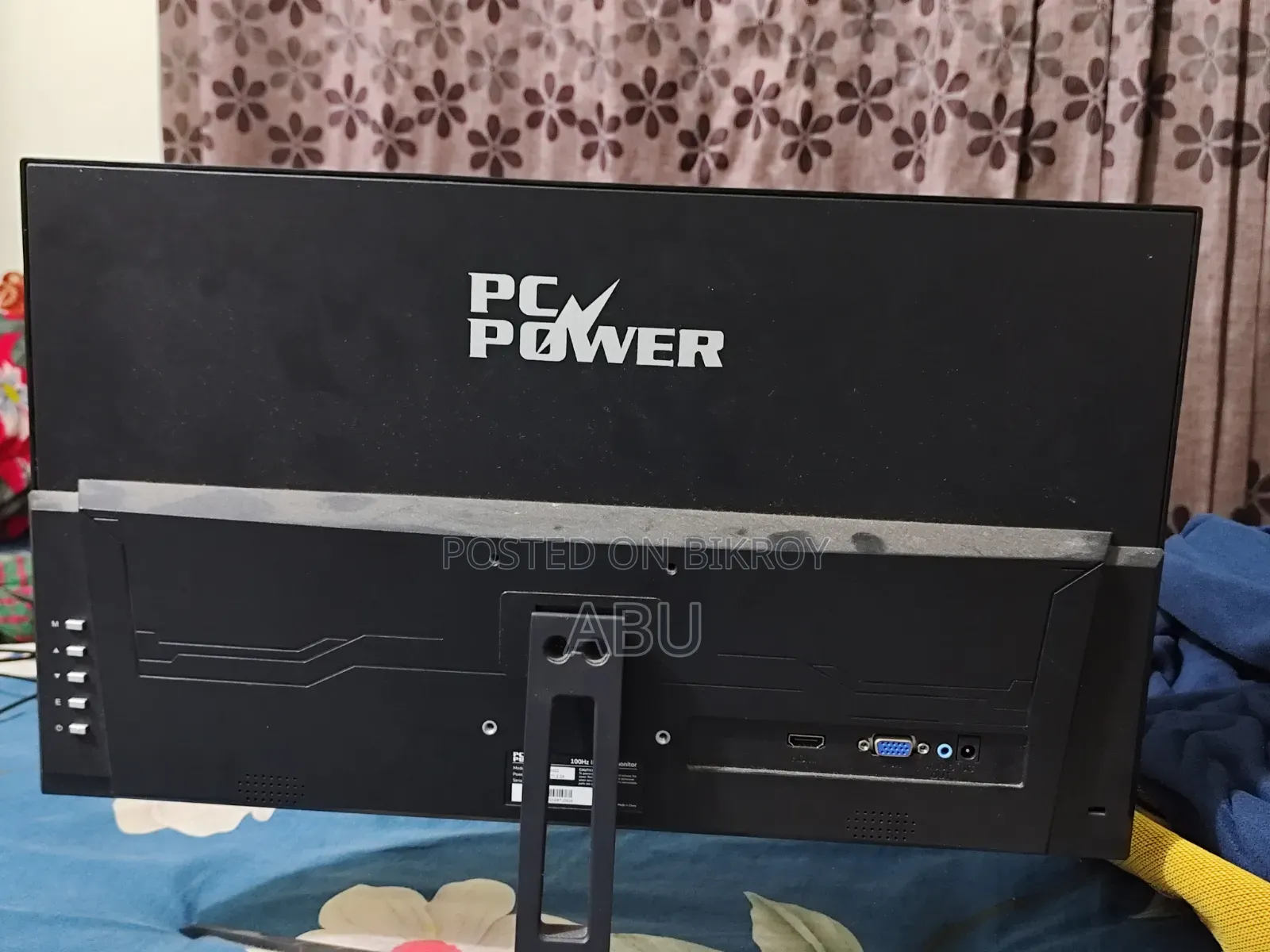Pc Power 22" 100hz Ips Gaming Monitor - Panel Damage - Parts/Repair