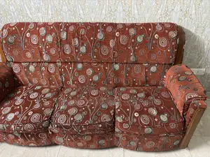 Original 100% Teak Wood 5-Seat Sofa