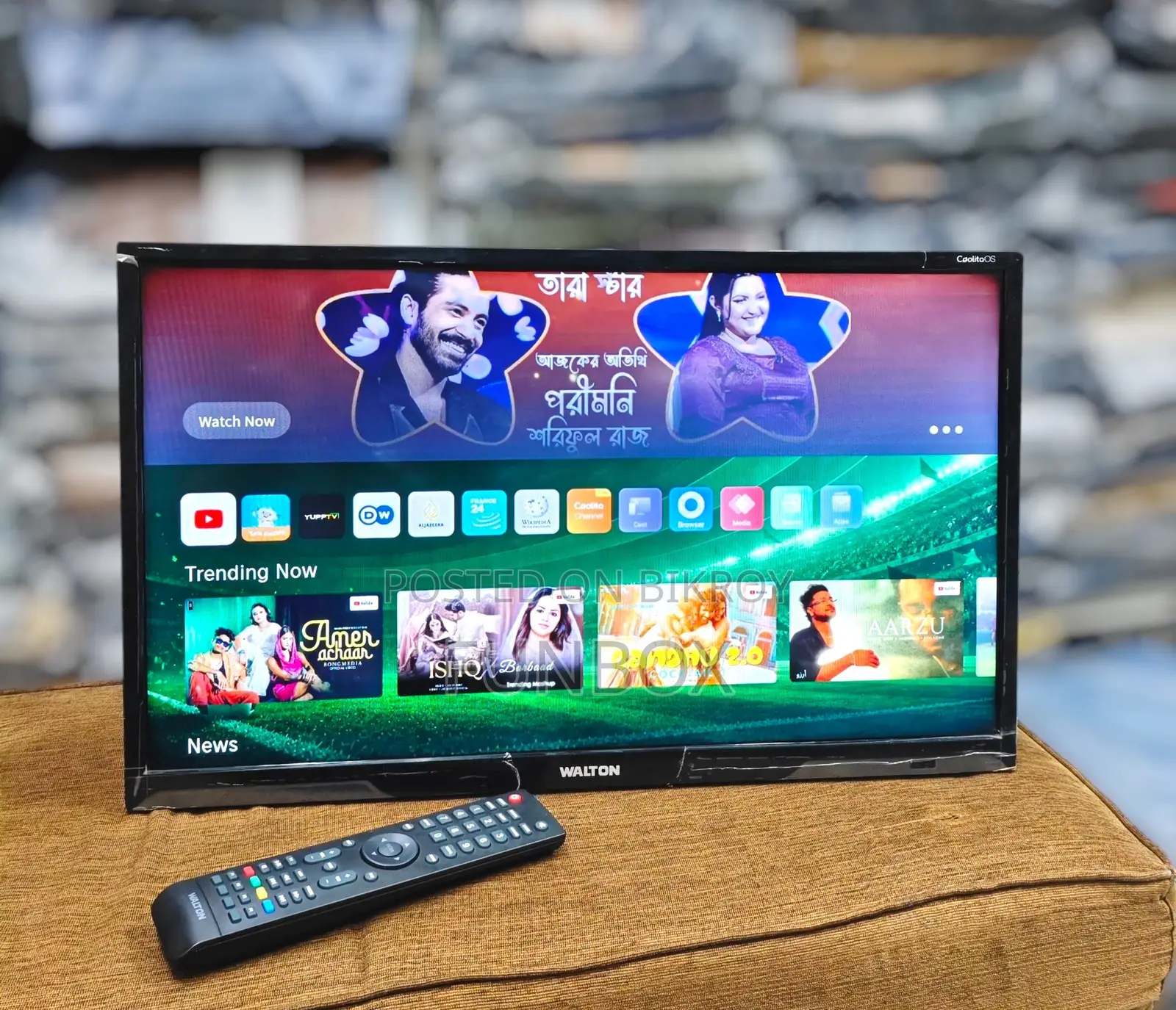 Used Walton Colitaos Smart 24 Inci Led Tv Model W24dt23cs
