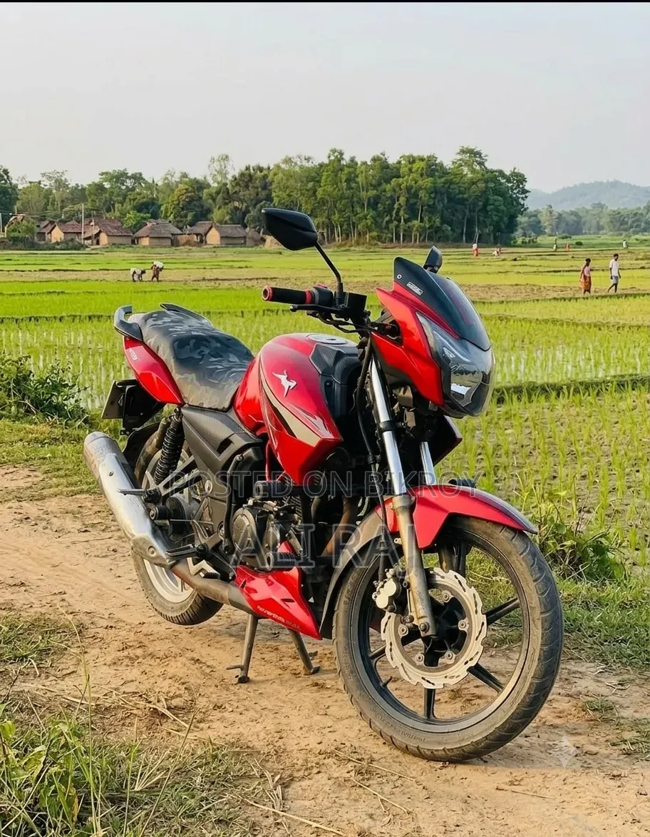 TVS Apache RTR 160 2V 2019 Red
