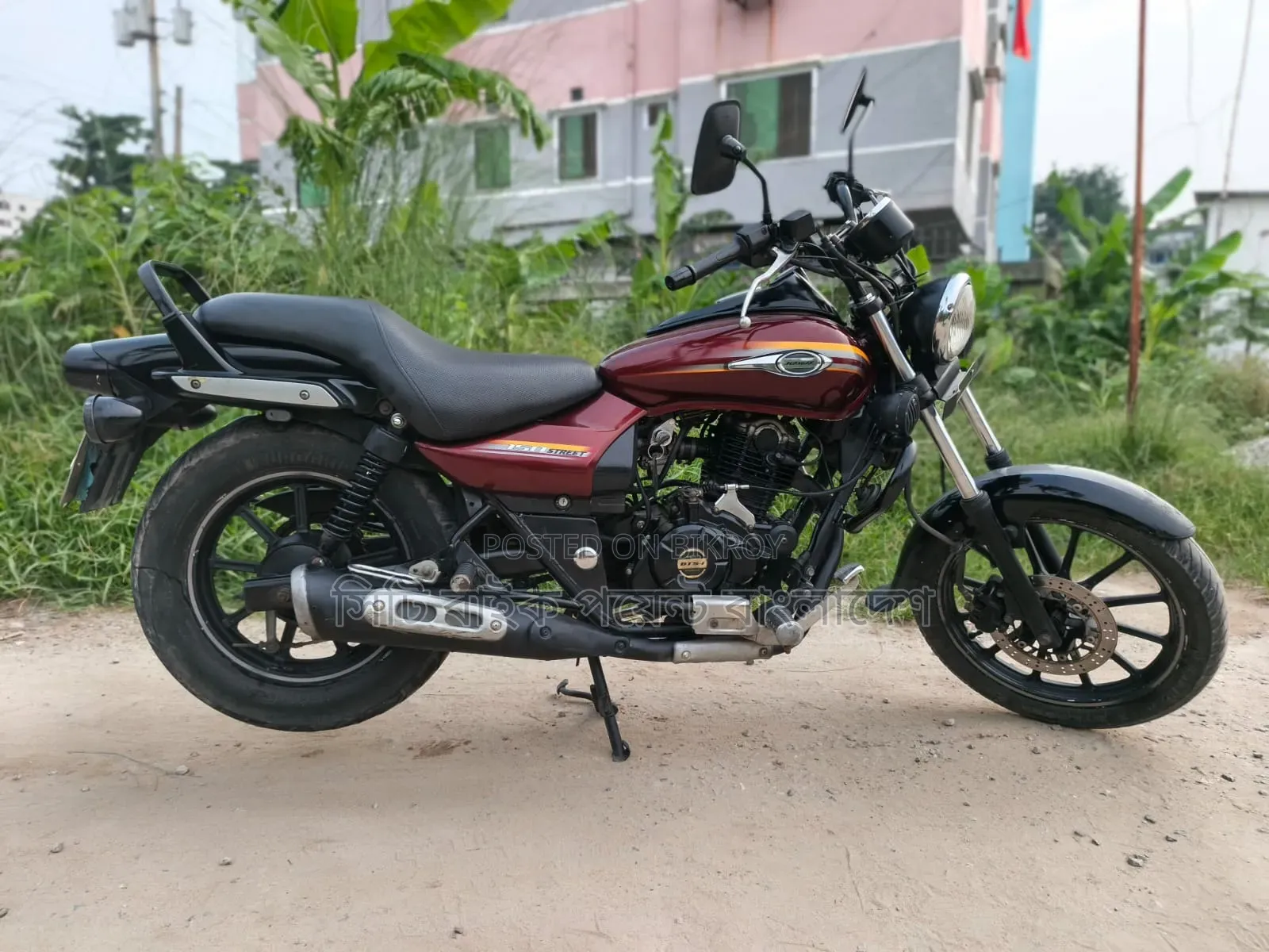 নিউ বাজাজ অ্যাভেঞ্জার ১৫০ স্ট্রিট ২০১৭ রেড