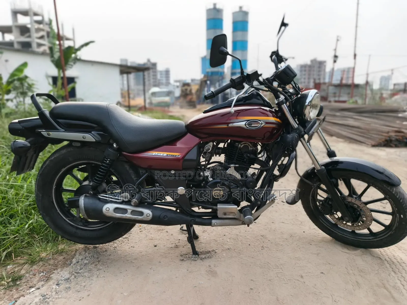 নিউ বাজাজ অ্যাভেঞ্জার ১৫০ স্ট্রিট ২০১৭ রেড