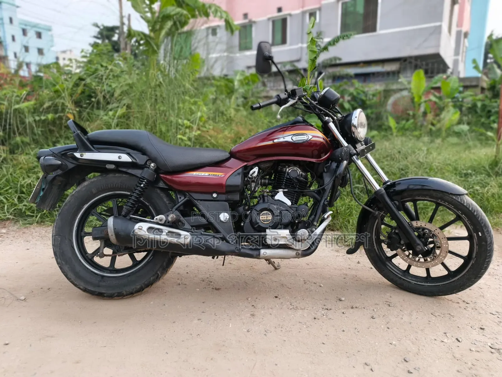 নিউ বাজাজ অ্যাভেঞ্জার ১৫০ স্ট্রিট ২০১৭ রেড