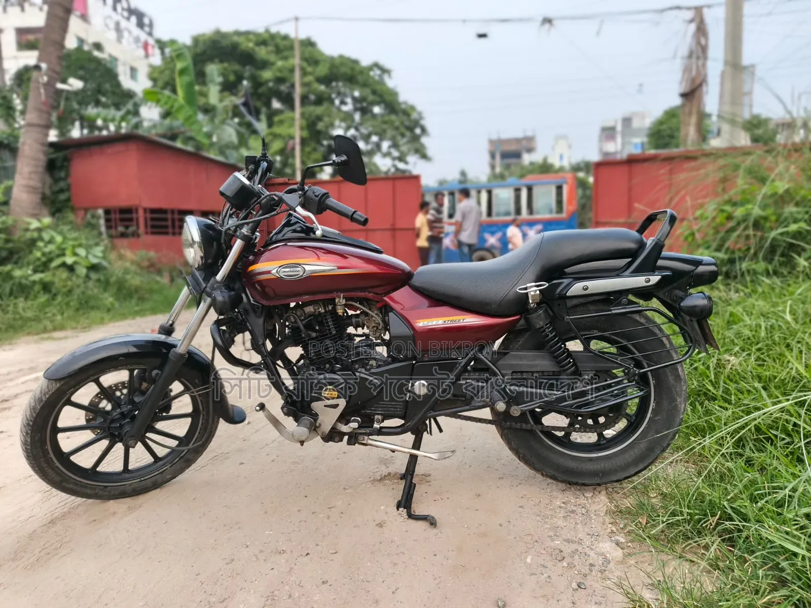 নিউ বাজাজ অ্যাভেঞ্জার ১৫০ স্ট্রিট ২০১৭ রেড
