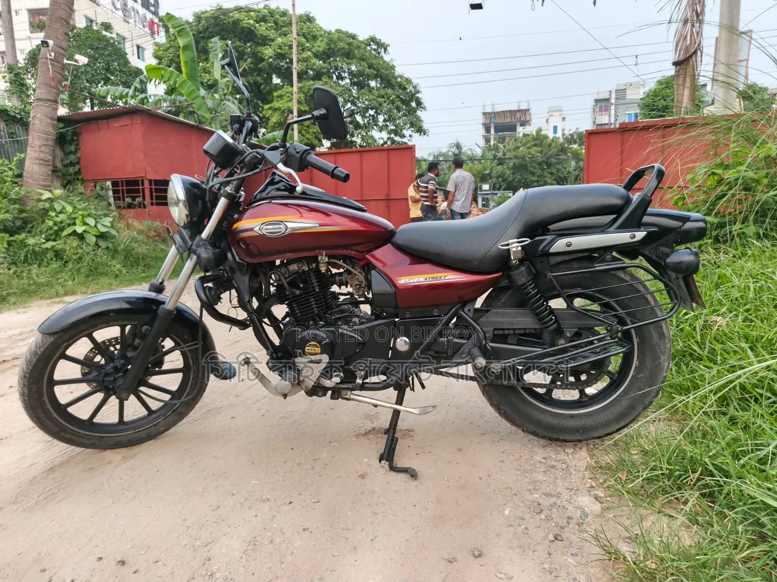 নিউ বাজাজ অ্যাভেঞ্জার ১৫০ স্ট্রিট ২০১৭ রেড