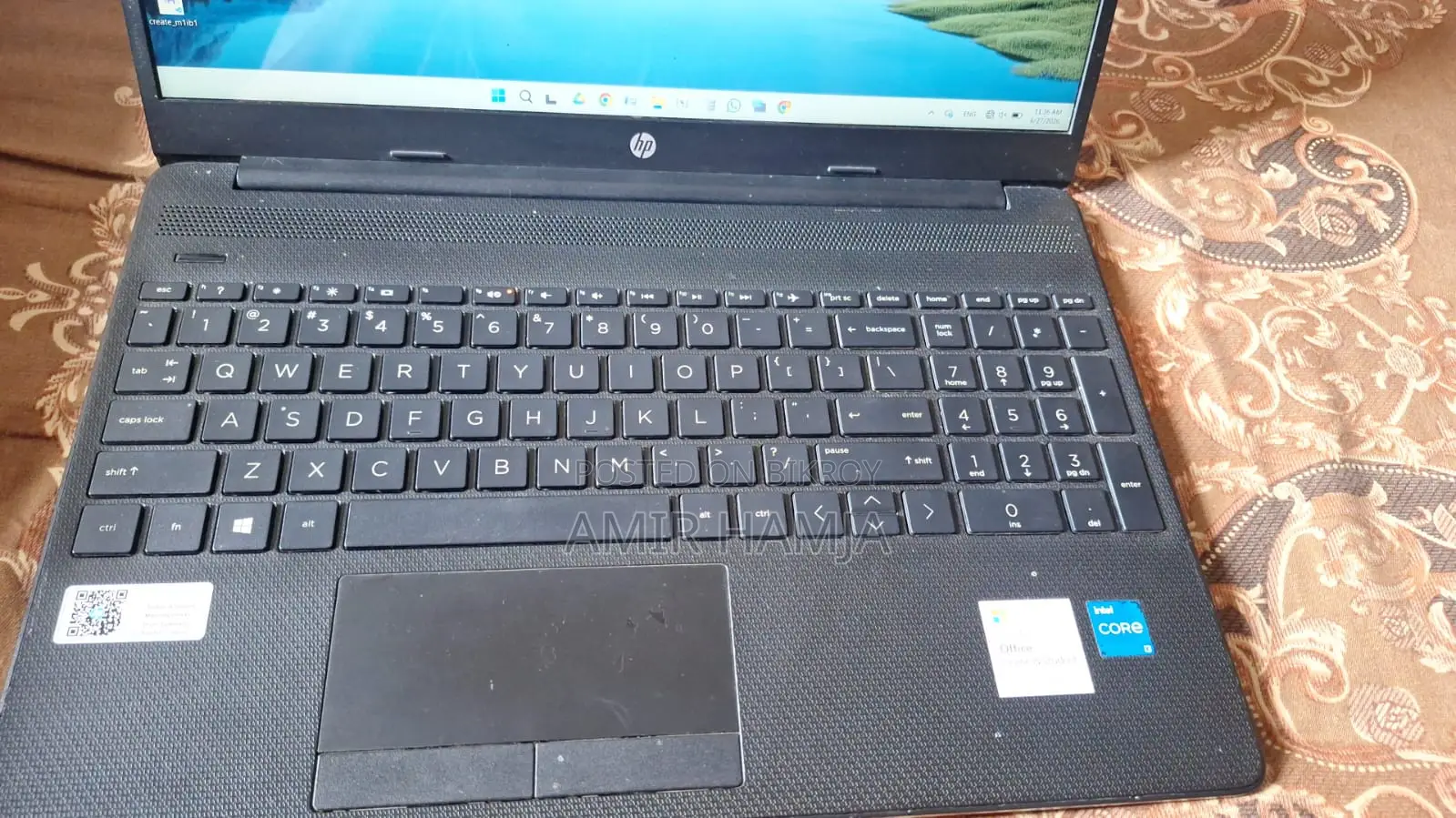 Laptop HP 15s 12GB Intel Core i3 HDD+SSD 1.5T