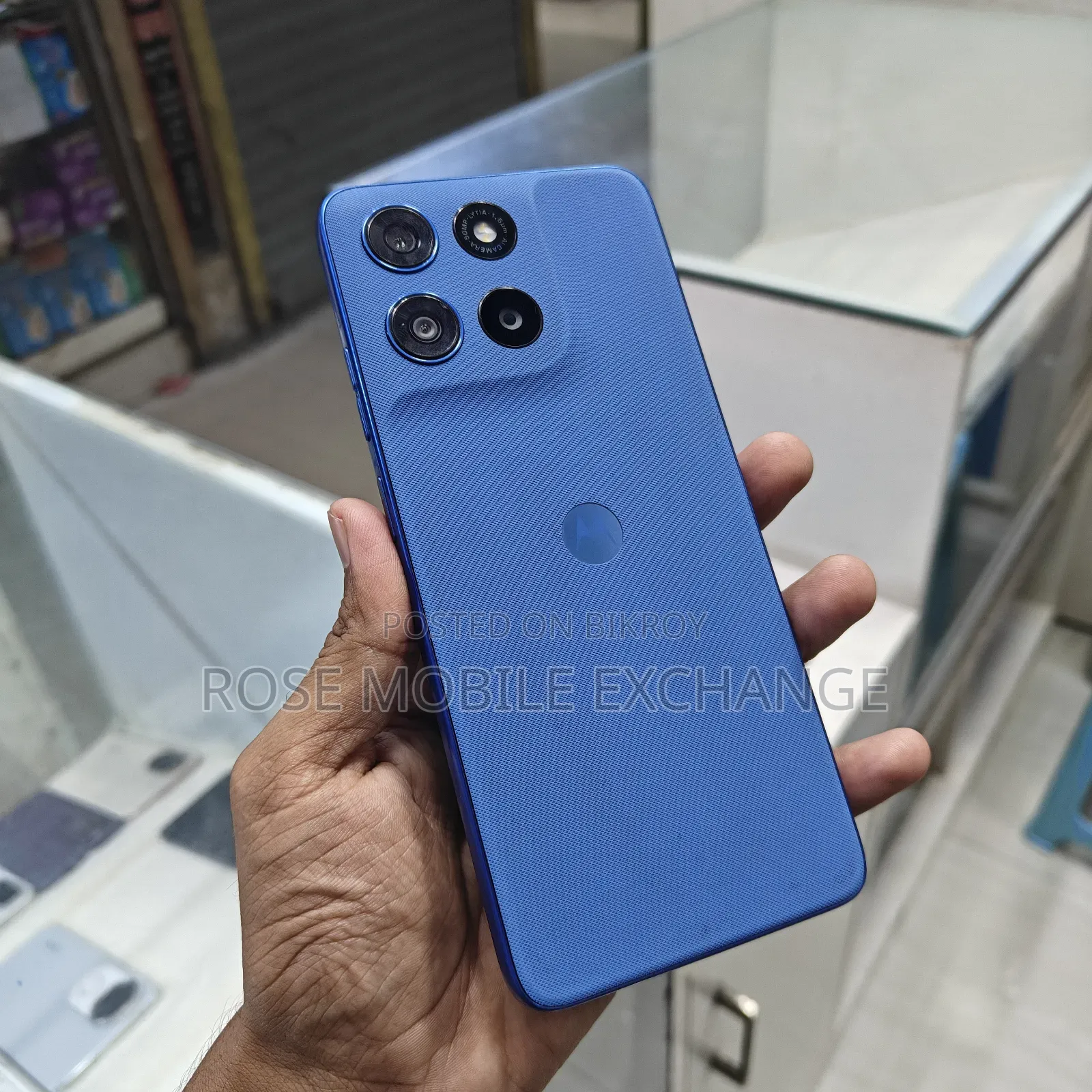 Motorola 128 GB Blue