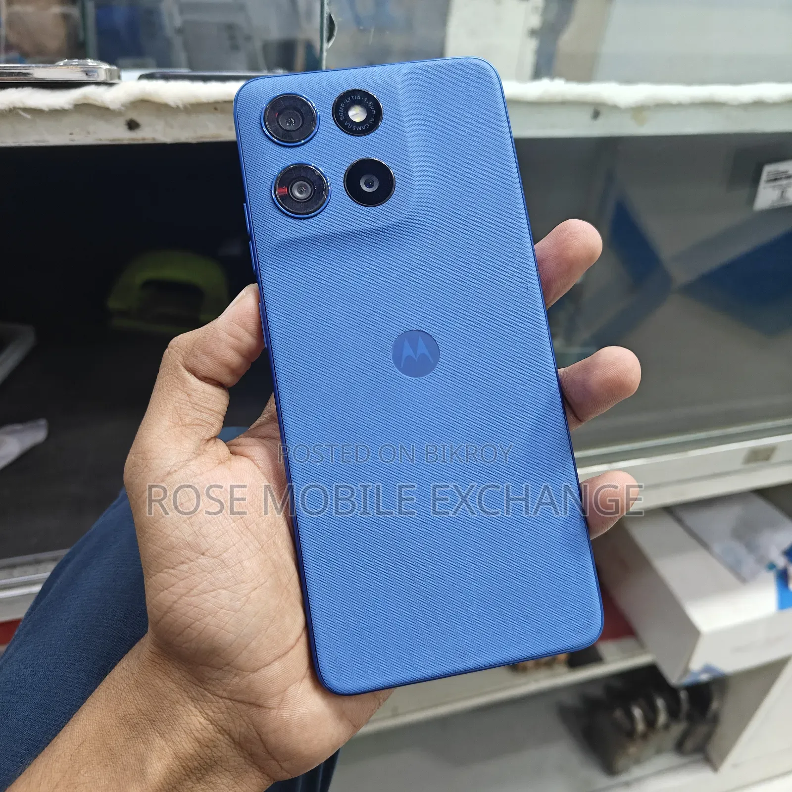 Motorola 128 GB Blue