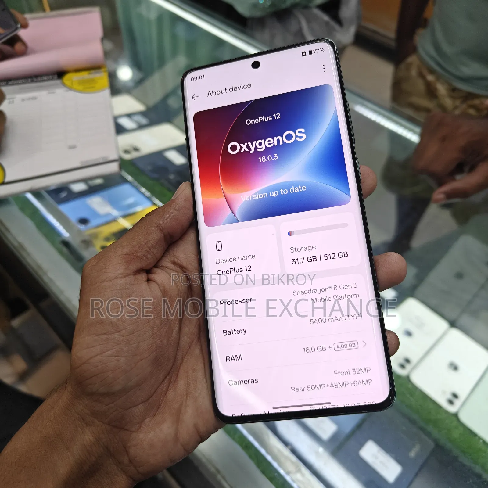 New OnePlus 512 GB Green