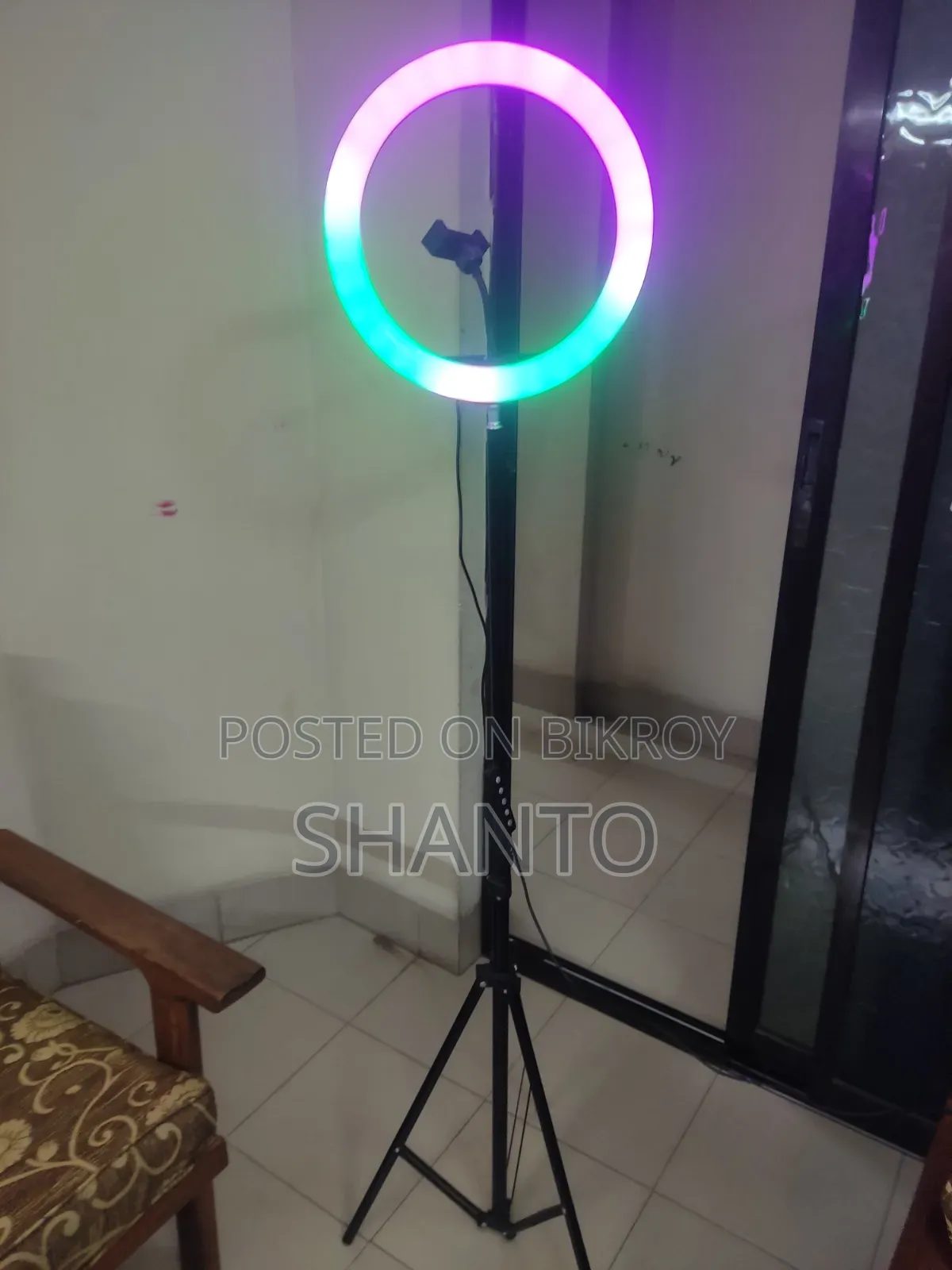 12" Ring Light With Stand