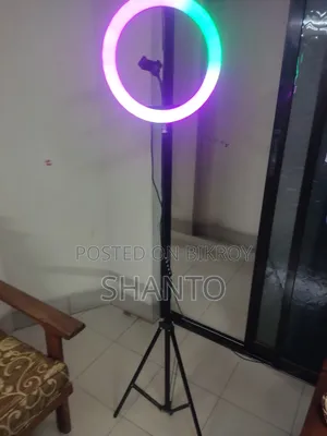 12" Ring Light With Stand