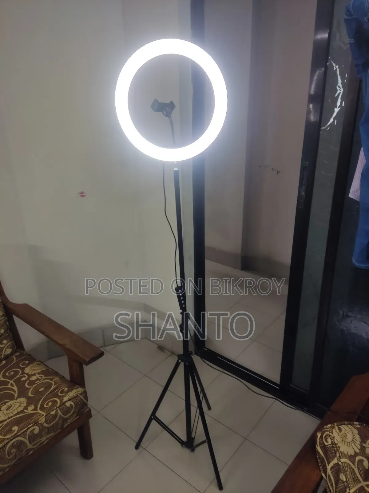 12" Ring Light With Stand