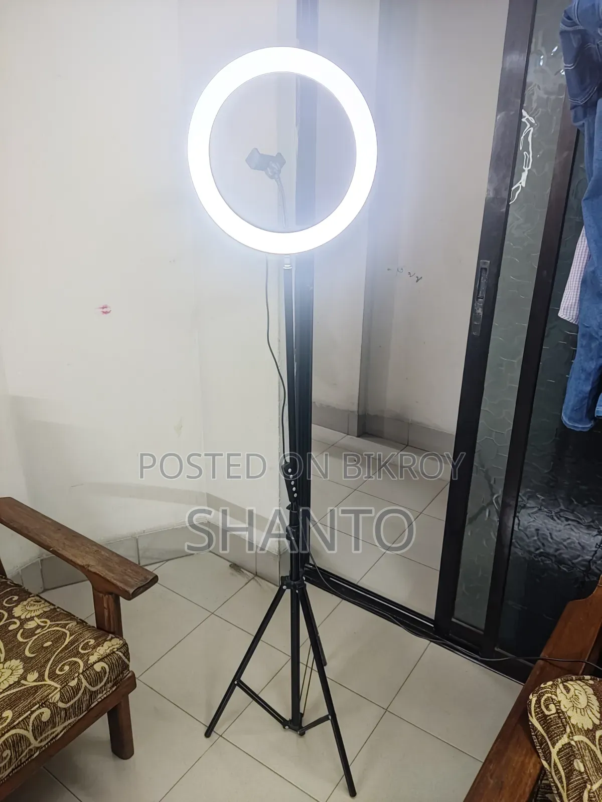 12" Ring Light With Stand