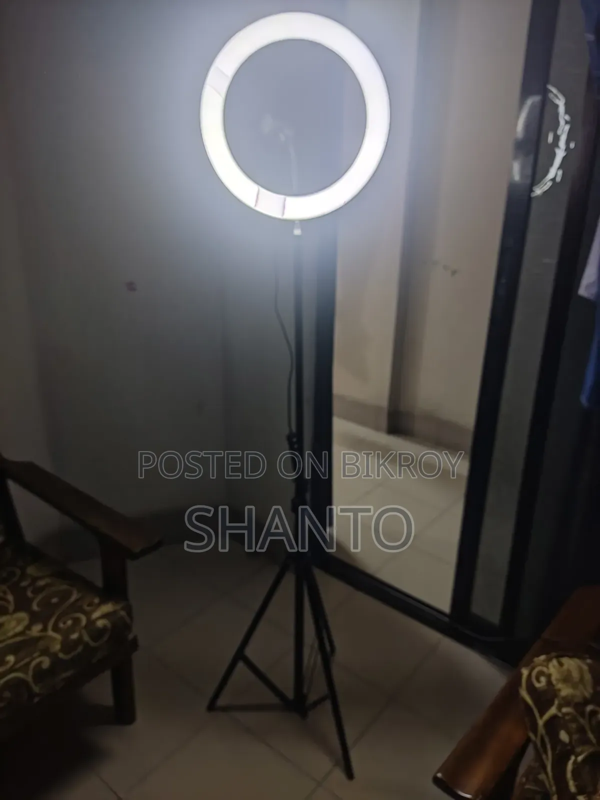12" Ring Light With Stand