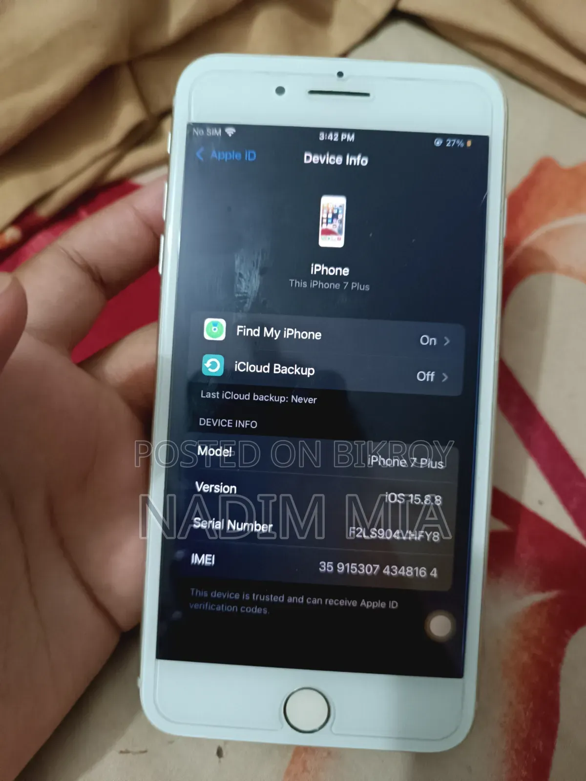 Apple iPhone 7 Plus 128 GB White