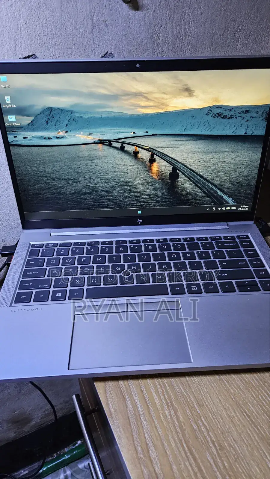 Laptop HP EliteBook 845 G7 8GB AMD Ryzen 5 SSD 256GB