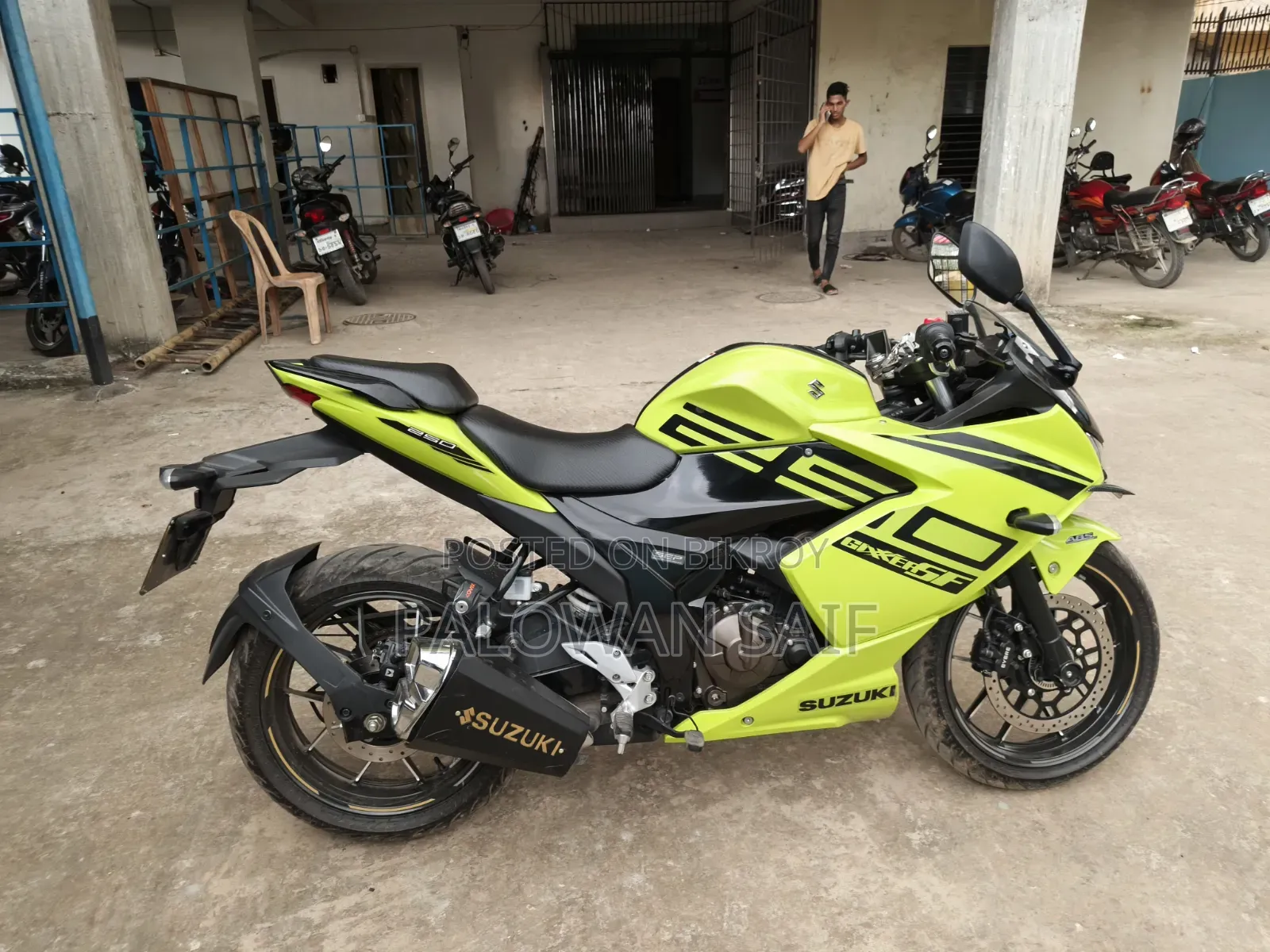 Suzuki Gixxer SF 2025 Green