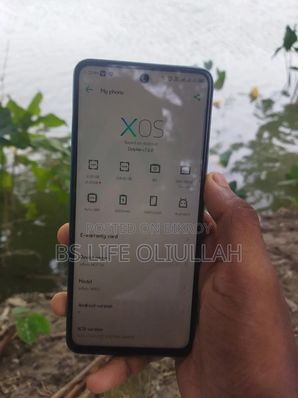 Infinix Hot 11s 128 GB Blue