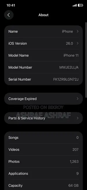Apple iPhone 11 64 GB Blue