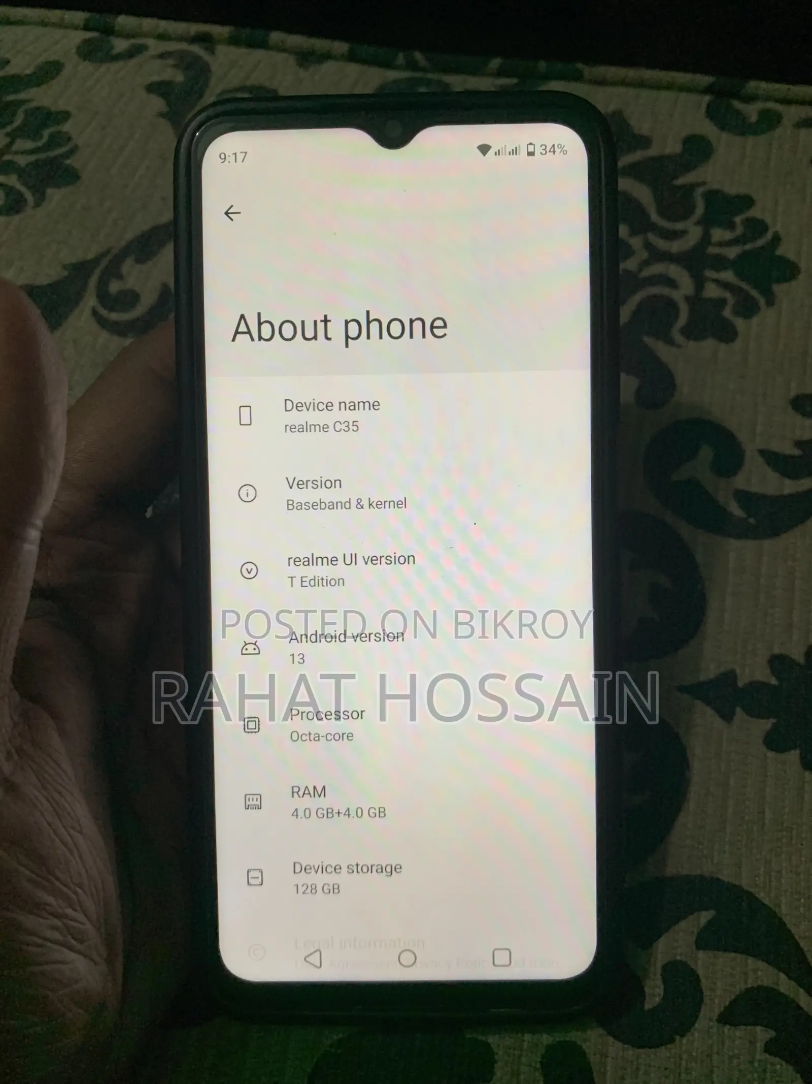 Realme C35 128 GB Blue