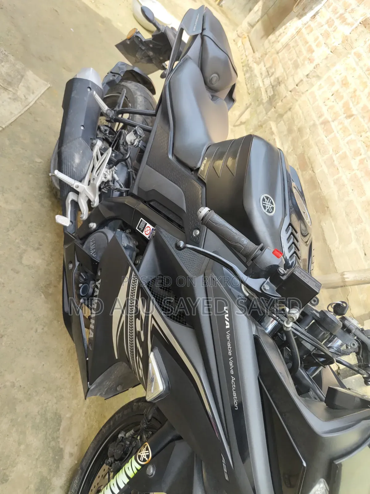 Yamaha R15 V3 2021 Black