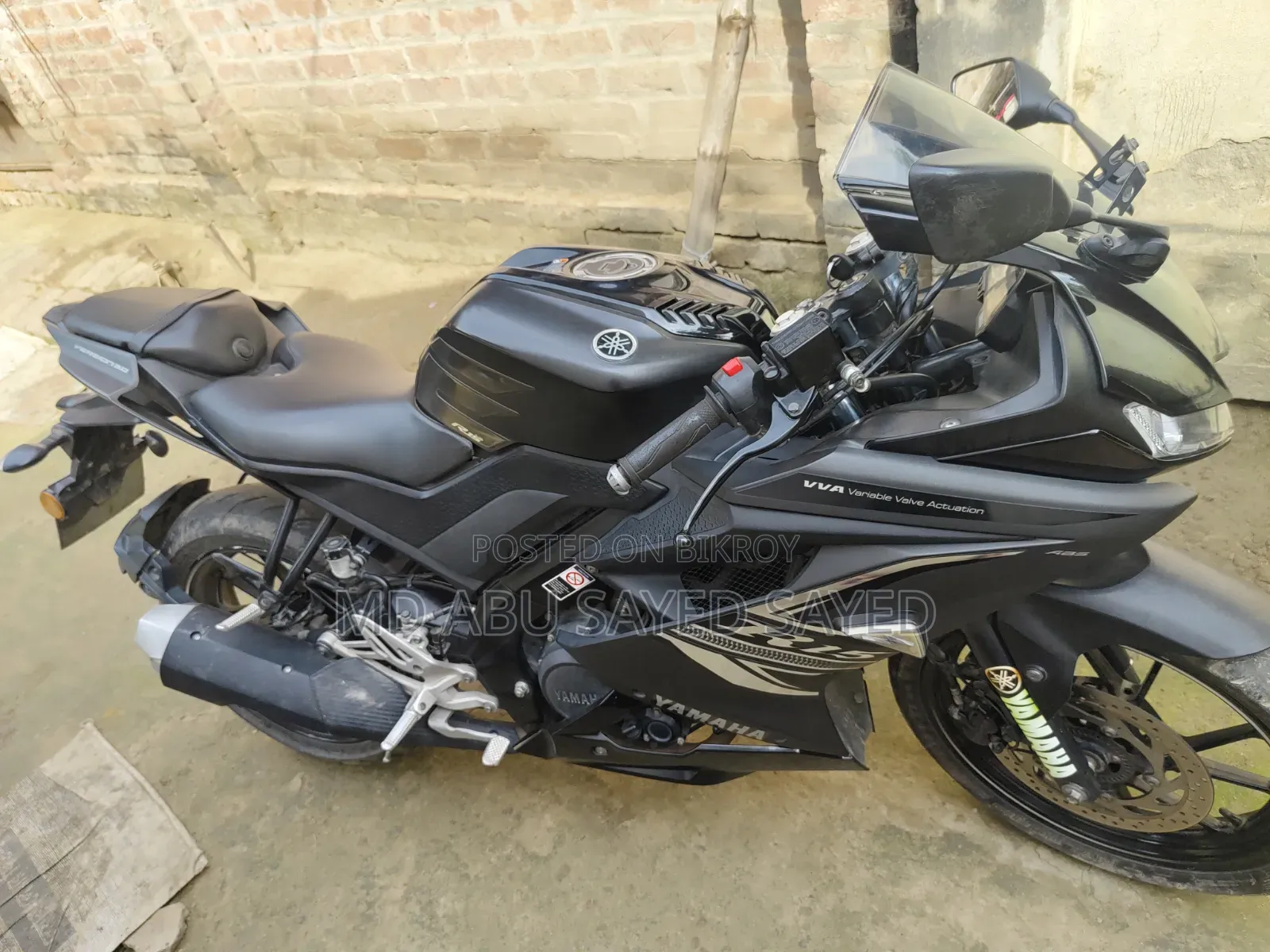 Yamaha R15 V3 2021 Black