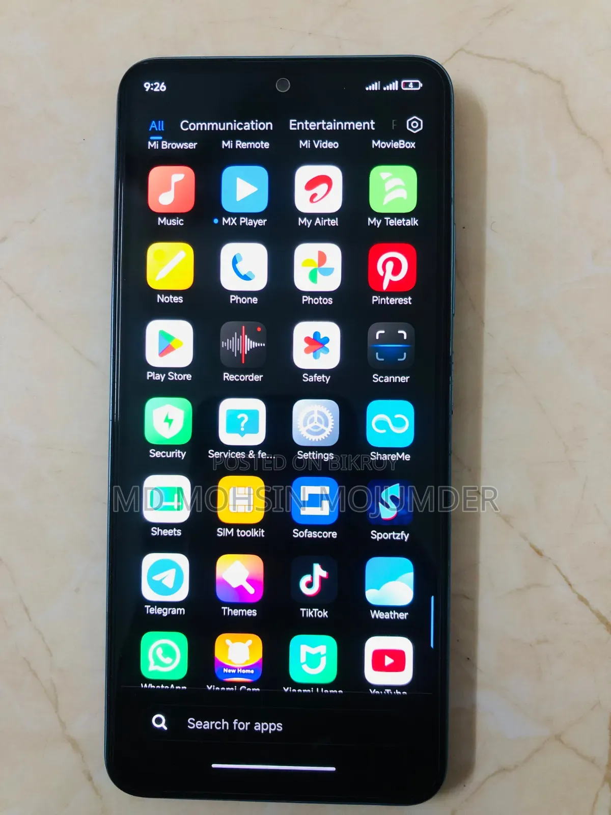 Xiaomi Redmi Note 12 256 GB Blue